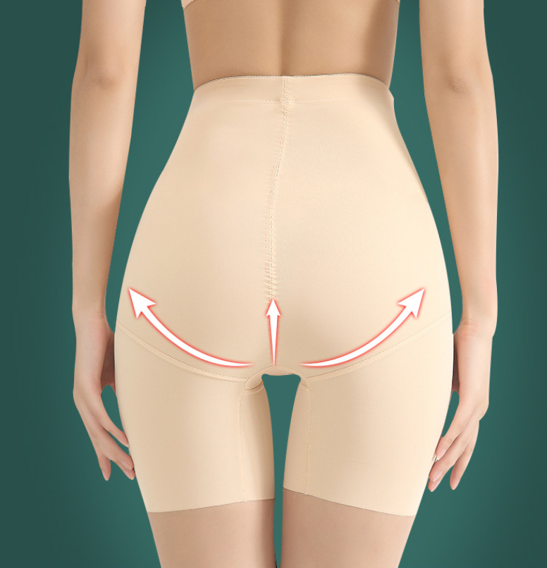 High-Waist Tummy-Control Brief (LJ-8069): fabric stretch, recovery and seam construction reference