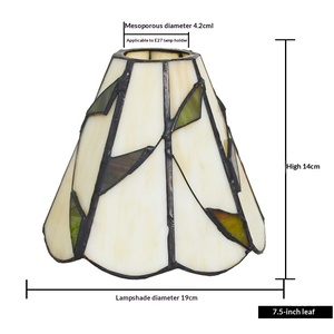 โคมไฟแก้วสีขายส่ง โคมไฟตั้งโต๊ะ โคมไฟระย้า อุปกรณ์โคมไฟ<span class=keywords><strong>เพดาน</strong></span> ตัวครอบโคมไฟเชื่อมด้วยมือ - Product Image 6