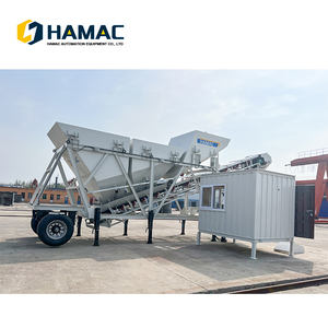 Planta Móvil Eléctrica de Producción de Hormigón sin Mezcladora 25-50m³/h, Hormigón Premezclado, Motor, Certificación CE ISO, Venta - Product Image 2