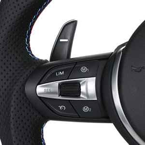 Volante Deportivo M de Cuero Completo con LED para <span class=keywords><strong>BMW</strong></span> M4 <span class=keywords><strong>M5</strong></span> M6 F10 F15 F20 F22 F25 F30 F32 F36 F80 E70 E90 X5, <span class=keywords><strong>Precio</strong></span> de Fábrica, Gran Oferta - Product Image 3