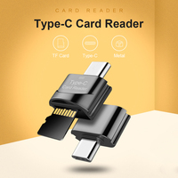 Usb 3,1 Alta Velocidad Tipo-C Kaartlezer Tf Otg Adaptador Tf Sd Otg Adaptador de teléfono Kaartlezer Mini