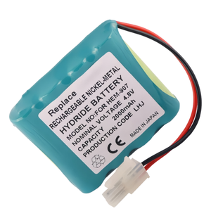 Batería <span class=keywords><strong>HEM</strong></span>-907 RHINO POWER para <span class=keywords><strong>Omron</strong></span> 48H907N-AU, <span class=keywords><strong>HEM</strong></span>-907XL, 48H907N, ANIC0879, 48H907N, B11333 NiMH 4.8V 2000mAh NIMH - Product Image 2