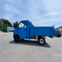 Camionnette électrique utilitaire chinoise neuve pour la livraison, 4 roues, 2 places, avec benne de chargement