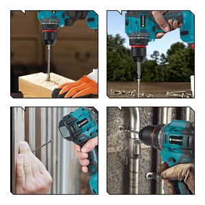 <span class=keywords><strong>Perceuse</strong></span>-<span class=keywords><strong>visseuse</strong></span> sans fil Newbeny 18V 10mm, <span class=keywords><strong>perceuse</strong></span> à percussion électrique sans balais pour batterie <span class=keywords><strong>Makita</strong></span> 18V - Product Image 4