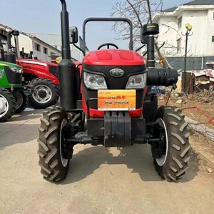Tractor Agrícola Mf de 100 Hp 4x4 con Transmisión por Engranajes, Color Rojo - Product Image 1