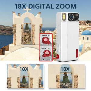 Appareil photo numérique 64MP, photographie 4K, zoom 18X, enregistreur vidéo vintage pour vlog, <span class=keywords><strong>YouTube</strong></span>, écran rotatif à 170°, selfie, WiFi, 2,8 pouces - Product Image 4
