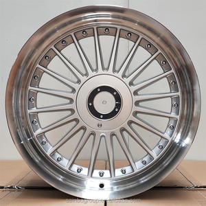 F881803 18x8,5 18x10 19x8,5 19x10 Silver Machine Lip Alta calidad Sainbo <span class=keywords><strong>Riims</strong></span> Mags Old School Classic Car Ruedas de aleación de aluminio - Product Image 2