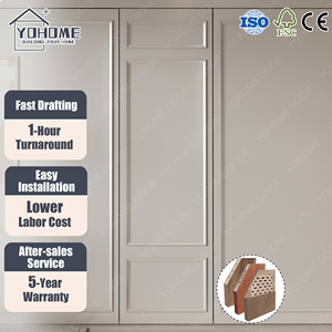 Puerta <span class=keywords><strong>de</strong></span> madera sin marco Interior <span class=keywords><strong>de</strong></span> estilo minimalista <span class=keywords><strong>de</strong></span> EE. UU. Para Villa, habitación oculta interna, puertas secretas, puerta Invisible sin marco al ras - Product Image 4