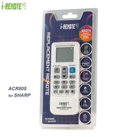 Télécommande universelle pour air conditionné avec écran lcd, fente universelle, pour système d'air conditionné