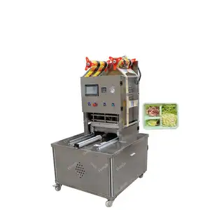Thermoforming Countertop Automatic Paper Tray Sealing Machine