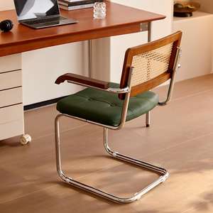 Moyen âge ménage <span class=keywords><strong>chaise</strong></span> de salle à manger chez l'habitant rétro concepteur <span class=keywords><strong>en</strong></span> <span class=keywords><strong>bois</strong></span> massif accoudoirs extensibles <span class=keywords><strong>chaise</strong></span> de négociation de loisirs de style café - Product Image 5