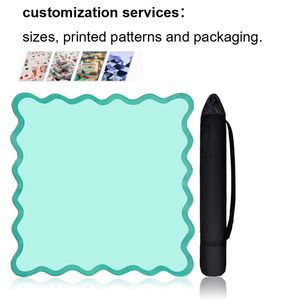 Tapete de Mahjong Portátil 2026 de Color Sólido, Antideslizante, de Goma, Fácil de Transportar y Guardar, Servicio de Personalización Disponible - Product Image 3