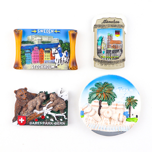 Diseño personalizado <span class=keywords><strong>Suecia</strong></span> Estocolmo imán de nevera recuerdo viaje turístico resina 3D nevera pegatina - Product Image 4