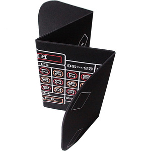 <span class=keywords><strong>Tapis</strong></span> de casino pliant 5 en 1 personnalisé <span class=keywords><strong>Tapis</strong></span> de table de <span class=keywords><strong>poker</strong></span> carré Texas Hold'em avec porte-gobelet/jeton de <span class=keywords><strong>poker</strong></span> en plastique - Product Image 5