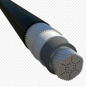 0,6/1 kV Cables de un solo núcleo Cable aislado de PVC Alambre de aluminio blindado con cable de alimentación de aluminio lista de precios