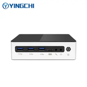 YINGCHI 13th gen Mini PC i7 1360P i5 1340P 2*DDR5 RAM NVME Storage X86 WiFi Win10/11 Pro Linux Micro Portable Computer