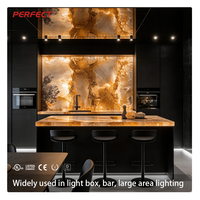 Panneau lumineux fin prêt à installer, rouleau de 10 mètres, feuille flexible, éclairage linéaire continu, 6000K, lumière du jour, dimmable, hôtel, bureau