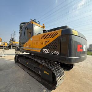 Precio asequible Excavadora de orugas Hyundai 220LC-9S usada en buenas condiciones para ingeniería de construcción Bomba de caja de cambios de motor central - Product Image 4