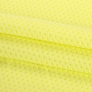 100ポリエステルニット通気性ウィッキングバードアイメッシュアクティブウェアアイレットバードアイサイクリングジャージー生地スポーツウェア衣服用 - Product Image 2