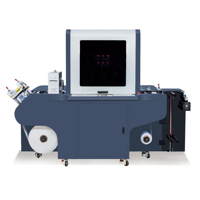 Digital Label Sticker Black and White Color  Roll to Roll Printing Machine for Sale