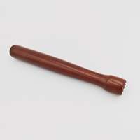 21cm Natuurlijke Houten Cocktail Roerstaafjes Mengstaafjes Houten Fruitknijper Bar Gereedschap voor het Maken van Mojito Mix