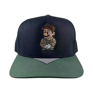 Gorra de Camionero JGL de México de Alta Calidad Gorra de Béisbol Personalizada de 5 Paneles Logo de <span class=keywords><strong>Chapo</strong></span> Bros Parche Bordado Enfrente - Product Image 2