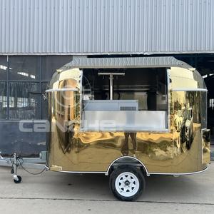 Fábricas chinas venden <span class=keywords><strong>comida</strong></span> remolque Camping barbacoa parrilla camión máquina de helados carrito de perritos calientes - Product Image 4