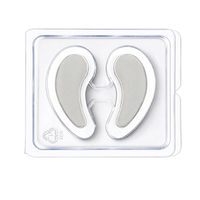 Boîte d'emballage transparente en PET pour masques oculaires, plateau blister pour cosmétiques, protection des patchs oculaires, étui professionnel pour fournitures médicales et esthétiques