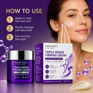 Crema Reafirmante Antiedad de Marca Privada, Apoyo a la Elasticidad, Hidratación, Cuidado Luminoso, Piel Seca y Irregular, Para Todo Tipo de Piel, Crema de Triple Reparación - Product Image 6
