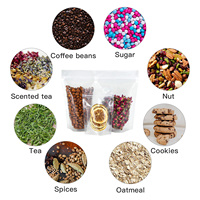 Sacs Autocollants en PE Stratifié Épaissis pour Petits Snacks, Transparent, Anti-Humidité, Recyclable, Vente en Gros, pour Alimentation Animale et Gelées