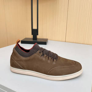 รองเท้าหนังผู้ชายแบบสวมสบายสำหรับฤดูร้อน ขายส่งจากโรงงาน คุณภาพสูง พื้นนุ่ม เหมาะสำหรับเล่นกีฬาและเดิน - Product Image 4