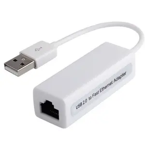 通用串行总线至RJ45以太网电缆分离器扩展适配器微型USB2.0 100Mbps平板电脑安卓网卡