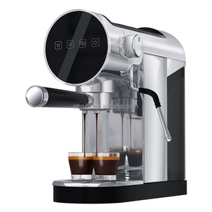 Machine à espresso Aifa Machine à espresso 20 bars avec mousseur à lait et cuiseur à vapeur Machine à café rétro pour la maison Machine à cappuccino Latte - Product Image 6