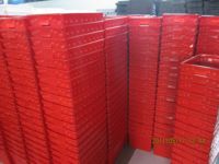 Panier empilable en plastique réutilisable pour légumes, nouvelle liste