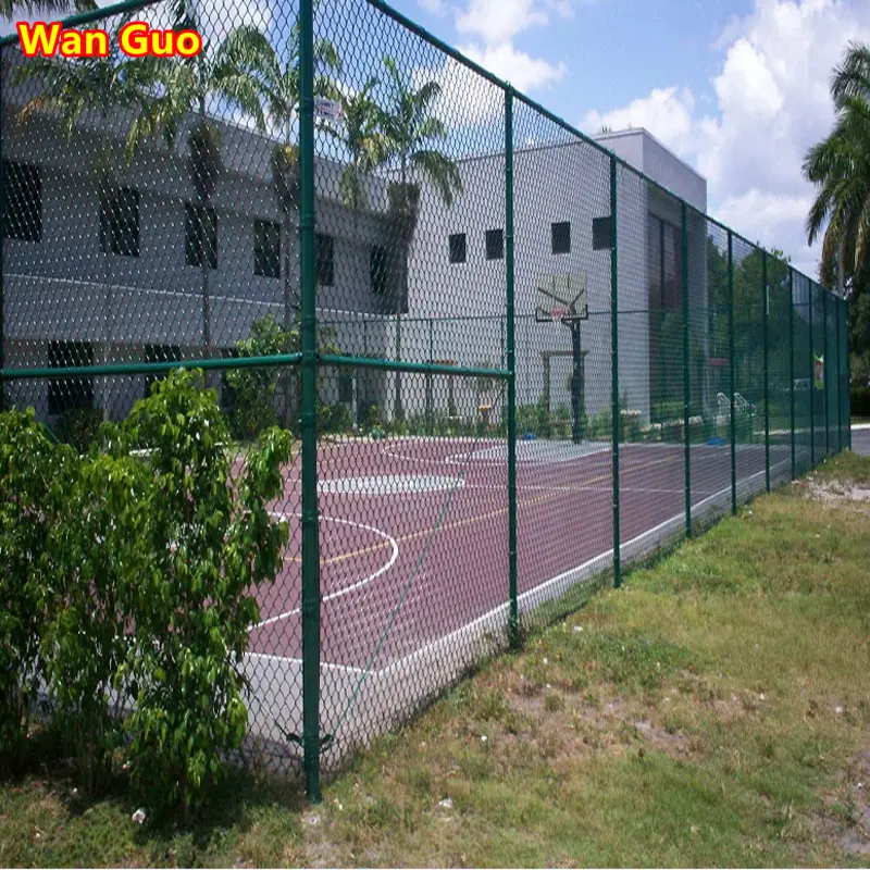 Factory Manufacturer 8ft High Sports Field Wire Mesh Fence Tennis Court Fence