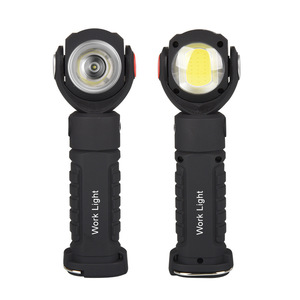 Lampe de Travail LED Rechargeable, Lampe d'inspection 2 en 1 avec Rotation à 360 degrés Lampe de Travail LED Rechargeable, Lampe d'inspection 2 en 1 avec Rotation à 360 degrés