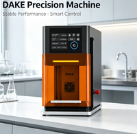 Machine de marquage laser double source DAKE 2-en-1, graveur multi-matériaux de table entièrement fermé pour bijoux, pierre, bois, acrylique