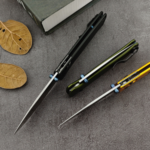 Couteau de poche EDC BM-BUGOUT 535BK-07, couteau de survie en plein air, couteau de camping, manche en aluminium léger, couteau pliant quotidien, DIY OEM M390 - Product Image 2