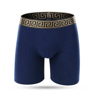Di alta qualità in cotone 95% 5% spandex mutandine da <span class=keywords><strong>uomo</strong></span> a gamba lunga Boxer cotone biancheria intima nuova elegante a gamba lunga - Product Image 1