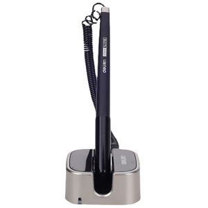 Deli Star Smiling Desk Pen 0.5mm Gel Ink Black Bullet Tip Office Counter Use - Product Image 5