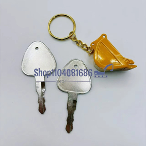 กุญแจสตาร์ท 2 ดอก สำหรับรถขุด <span class=keywords><strong>888</strong></span> รุ่น 5560 75 135 205 215 กุญแจสตาร์ทอเนกประสงค์ พร้อมพวงกุญแจ - Product Image 2