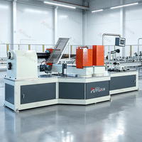 Macchina automatica per la produzione di animi in carta, attrezzatura per tubi di carta a spirale per la cartaia e l'industria tessile