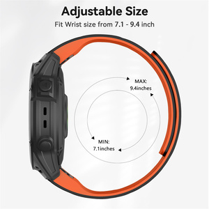 Correa de reloj magnética Quickfit de 20mm, 22mm y 26mm para Garmin Fenix Quatix Tactix Instinct <span class=keywords><strong>Smartwatch</strong></span> - Product Image 5