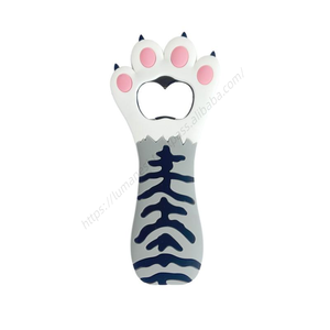 Décapsuleur à griffes de dessin animé WDD395 en gros, aimant de réfrigérateur en caoutchouc souple et acier inoxydable, vente chaude - Product Image 3