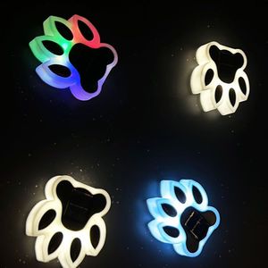 Huichu <b>Solar</b> Bear Claw <b>Lamp</b> Outdoor Creative Animal Foot Garden Waterproof Lawn Light LED 1W - Product Image 2