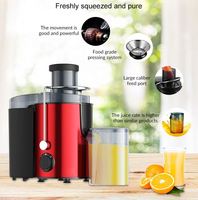 Extracteur de jus de fruits en acier inoxydable, filtre gratuit, machine à jus d'orange entièrement automatique