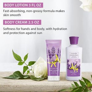 Set de Regalo de Cuidado de la Piel con Infusión de Arroz y Vitamina C de 3 Onzas Líquidas, Set de Spa Casero con Loción, Gel de Ducha, Crema Corporal y Bruma Perfumada - Product Image 3