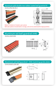Tùy chỉnh công nghiệp tấm kim loại trượt băng tải con lăn theo dõi hệ thống 60*25 với bánh xe màu vàng và mang Con lăn mới - Product Image 6