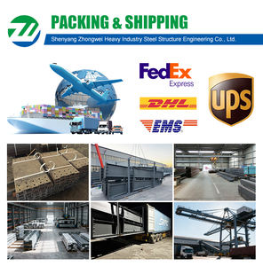 Professionelle Verzinkte Vorgefertigte Stahlkonstruktion Lagerhaus Maßgeschneiderte Großspannweite Industriewerkstatt - Product Image 6