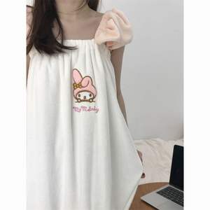 سانريو حقيقي حزام العزاء تنورة حمام للنساء الأميرة الرياح الصيف ربطة حمام سميكة ماصة منشفة حمام - Product Image 2